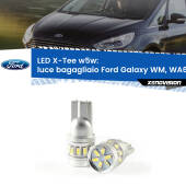 0 Luce Bagagliaio LED per Ford Galaxy WM, WA6 2006 - 2015: W5W X-Tee W5W (T10) LED X-Tee (Coppia)