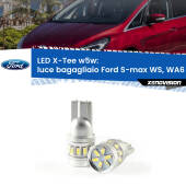 0 Luce Bagagliaio LED per Ford S-max WS, WA6 2006 - 2014: W5W X-Tee W5W (T10) LED X-Tee (Coppia)