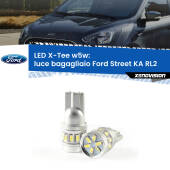 0 Luce Bagagliaio LED per Ford Street KA RL2 2003 - 2005: W5W X-Tee W5W (T10) LED X-Tee (Coppia)