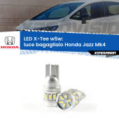 0 Luce Bagagliaio LED per Honda Jazz Mk4 2013 - 2019: W5W X-Tee W5W (T10) LED X-Tee (Coppia)