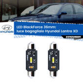 0 Luce Bagagliaio LED per Hyundai Lantra XD 2000 - 2006: C5W BlackForce 36mm (Coppia) C5W 36mm: LED Blackforce 6000k (Coppia)