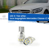 0 Luce Bagagliaio LED per Mercedes Classe-C W205 2013 - 2018: W5W X-Tee W5W (T10) LED X-Tee (Coppia)