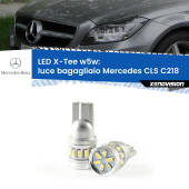 0 Luce Bagagliaio LED per Mercedes CLS C218 2011 - 2017: W5W X-Tee W5W (T10) LED X-Tee (Coppia)