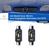 0 Luce Bagagliaio LED per Mercedes SLK R170 1996 - 2004: C5W BlackForce 36mm (Coppia) C5W 36mm: LED Blackforce 6000k (Coppia)
