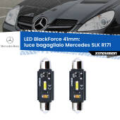 0 Luce Bagagliaio LED per Mercedes SLK R171 2004 - 2011: C5W BlackForce 41mm (Coppia) C5W 41mm: LED Blackforce 6000k (Coppia)