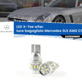 0 Luce Bagagliaio LED per Mercedes SLS AMG C197 2010 in poi: W5W X-Tee W5W (T10) LED X-Tee (Coppia)
