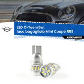 0 Luce Bagagliaio LED per Mini Coupe R58 2011 - 2015: W5W X-Tee W5W (T10) LED X-Tee (Coppia)