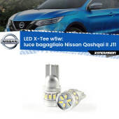 0 Luce Bagagliaio LED per Nissan Qashqai II J11 2014 in poi: W5W X-Tee W5W (T10) LED X-Tee (Coppia)