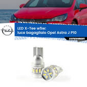 0 Luce Bagagliaio LED per Opel Astra J P10 2009 - 2015: W5W X-Tee W5W (T10) LED X-Tee (Coppia)