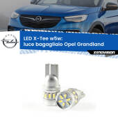 0 Luce Bagagliaio LED per Opel Grandland  2017 in poi: W5W X-Tee W5W (T10) LED X-Tee (Coppia)