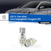 0 Luce Bagagliaio LED per Peugeot 301 2012 - 2017: W5W X-Tee W5W (T10) LED X-Tee (Coppia)