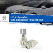 0 Luce Bagagliaio LED per Peugeot RCZ 2010 - 2015: W5W X-Tee W5W (T10) LED X-Tee (Coppia)
