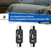 0 Luce Bagagliaio LED per Porsche Boxster 987 2004 - 2012: C5W BlackForce 41mm (Coppia) C5W 41mm: LED Blackforce 6000k (Coppia)