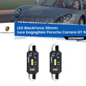 0 Luce Bagagliaio LED per Porsche Carrera GT 980 2003 - 2006: C5W BlackForce 36mm (Coppia) C5W 36mm: LED Blackforce 6000k (Coppia)