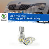 0 Luce Bagagliaio LED per Skoda Karoq  2017 in poi: W5W X-Tee W5W (T10) LED X-Tee (Coppia)