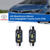 0 Luce Bagagliaio LED per Toyota Auris E150 2006 - 2012: C5W BlackForce 36mm (Coppia) C5W 36mm: LED Blackforce 6000k (Coppia)
