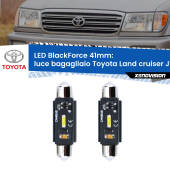 0 Luce Bagagliaio LED per Toyota Land cruiser J100 1998 - 2007: C5W BlackForce 41mm (Coppia) C5W 41mm: LED Blackforce 6000k (Coppia)