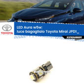 0 Luce Bagagliaio LED per Toyota Mirai JPD1_ 2014 in poi: Aura w5w W5W: lampadina LED Aura 6000k