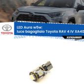 0 Luce Bagagliaio LED per Toyota RAV 4 IV XA40 2012 - 2018: Aura w5w W5W: lampadina LED Aura 6000k