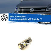 0 Luce Bagagliaio LED per VW Caddy IV 2015 - 2017: Aura w5w W5W: lampadina LED Aura 6000k