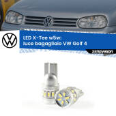 0 Luce Bagagliaio LED per VW Golf 4 Versione 2: W5W X-Tee W5W (T10) LED X-Tee (Coppia)