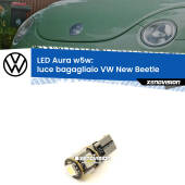 0 Luce Bagagliaio LED per VW New Beetle 1998 - 2010: Aura w5w W5W: lampadina LED Aura 6000k