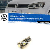 0 Luce Bagagliaio LED per VW Polo 6R, 6C 2009 - 2016: Aura w5w W5W: lampadina LED Aura 6000k