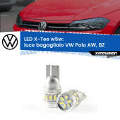 0 Luce Bagagliaio LED per VW Polo AW, BZ 2017 in poi: W5W X-Tee W5W (T10) LED X-Tee (Coppia)