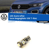 0 Luce Bagagliaio LED per VW T-Roc  2017 in poi: Aura w5w W5W: lampadina LED Aura 6000k