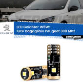 0 Luce Bagagliaio LED Peugeot 308 Mk2 2013 - 2019: T10 GoldStar T10 (W5W) Goldstar Coppia LED Canbus Next Gen