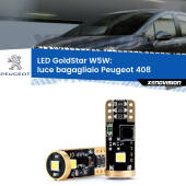 0 Luce Bagagliaio LED Peugeot 408 2010 in poi: T10 GoldStar T10 (W5W) Goldstar Coppia LED Canbus Next Gen