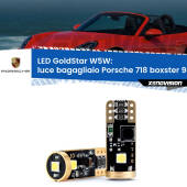 0 Luce Bagagliaio LED Porsche 718 boxster 982 2016 in poi: T10 GoldStar T10 (W5W) Goldstar Coppia LED Canbus Next Gen