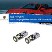 0 Luce Bagagliaio LED Porsche 718 cayman 982 2016 in poi: W5W Fly W5W: Lampadine LED Fly 6000k (Coppia)