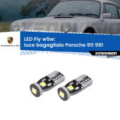 0 Luce Bagagliaio LED Porsche 911 991 2011 - 2013: W5W Fly W5W: Lampadine LED Fly 6000k (Coppia)