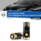 0 Luce Bagagliaio LED Renault Laguna III X91 2007 - 2015: T10 GoldStar T10 (W5W) Goldstar Coppia LED Canbus Next Gen