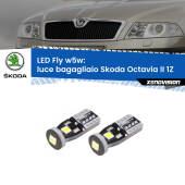 0 Luce Bagagliaio LED Skoda Octavia II 1Z 2004 - 2013: W5W Fly W5W: Lampadine LED Fly 6000k (Coppia)
