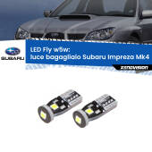 0 Luce Bagagliaio LED Subaru Impreza Mk4 2011 - 2015: W5W Fly W5W: Lampadine LED Fly 6000k (Coppia)