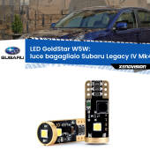 0 Luce Bagagliaio LED Subaru Legacy IV Mk4 2003 - 2009: T10 GoldStar T10 (W5W) Goldstar Coppia LED Canbus Next Gen