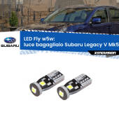 0 Luce Bagagliaio LED Subaru Legacy V Mk5 2009 - 2013: W5W Fly W5W: Lampadine LED Fly 6000k (Coppia)
