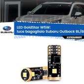 0 Luce Bagagliaio LED Subaru Outback BL/BP 2003 - 2009: T10 GoldStar T10 (W5W) Goldstar Coppia LED Canbus Next Gen