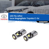 0 Luce Bagagliaio LED Toyota C-hr  2016 in poi: W5W Fly W5W: Lampadine LED Fly 6000k (Coppia)