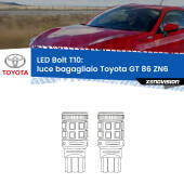 0 Luce Bagagliaio LED Toyota GT 86 ZN6 2012 - 2020: T10 Bolt T10: LED Bolt 6000k (Coppia)