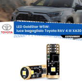 0 Luce Bagagliaio LED Toyota RAV 4 III XA30 2005 - 2014: T10 GoldStar T10 (W5W) Goldstar Coppia LED Canbus Next Gen