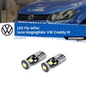 0 Luce Bagagliaio LED VW Caddy III  Versione 2: W5W Fly W5W: Lampadine LED Fly 6000k (Coppia)