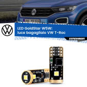 0 Luce Bagagliaio LED VW T-Roc  2017 in poi: T10 GoldStar T10 (W5W) Goldstar Coppia LED Canbus Next Gen