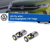 0 Luce Bagagliaio LED VW Taigo  2020 in poi: W5W Fly W5W: Lampadine LED Fly 6000k (Coppia)