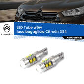 0 Luce Bagagliaio LED W5W Citroën DS4 2011 - 2015 W5W Tube W5W: Lampadine LED Tube 6000k (Coppia)