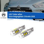 0 Luce Bagagliaio LED W5W Citroën DS5 2011 - 2015 W5W Tube W5W: Lampadine LED Tube 6000k (Coppia)
