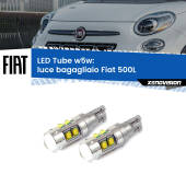 0 Luce Bagagliaio LED W5W Fiat 500L 2012 - 2018 W5W Tube W5W: Lampadine LED Tube 6000k (Coppia)