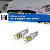 0 Luce Bagagliaio LED W5W Fiat Bravo II 2006 - 2014 W5W Tube W5W: Lampadine LED Tube 6000k (Coppia)